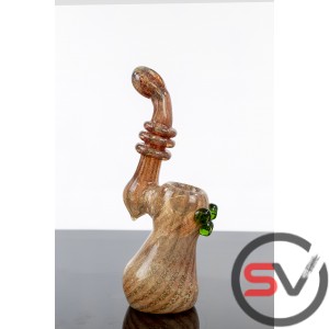 SUCTION GLASS BUBBLER 7inch